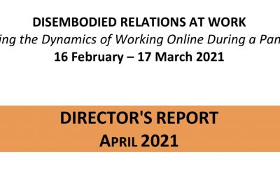 Disembodied Relations at Work – Conference Director’s Report